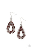 The Works - Brown Earring