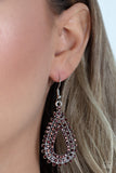 The Works - Brown Earring