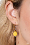 Vivacious Vanity - Yellow Necklace