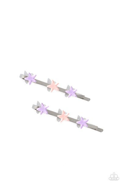 Star-Crossed Cuties - Purple Hair Clip