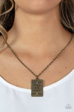 All About Trust - Brass Necklace