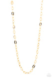 Interference - Gold Necklace