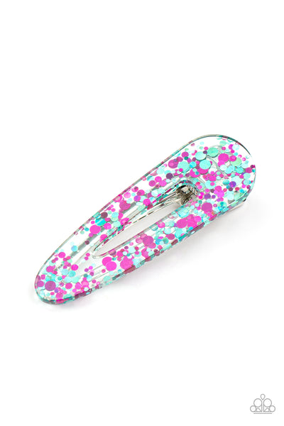 Wish Upon a Sequin - Pink Hair Clip