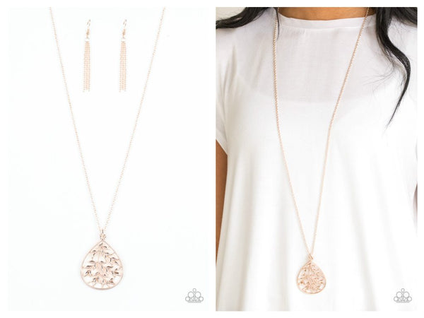 BOUGH Down - Rose Gold Necklace