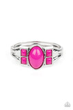 A Touch of Tiki - Pink Bracelet