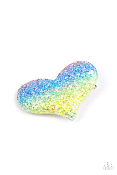 Rainbow Love - Multi Hair Clip