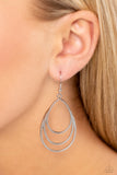 Trendy TIER-Drops - Silver Earring