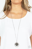 There She GLOWS! - Silver Necklace