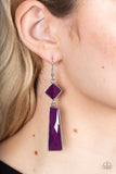 Hollywood Harmony - Purple Earring
