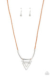 Tulum Totem - Brown Necklace
