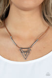 Tulum Totem - Brown Necklace
