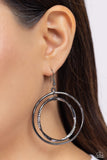 Rebel Rotation - Black Earring
