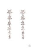 Americana Attitude - White Post Earring