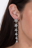 Americana Attitude - White Post Earring