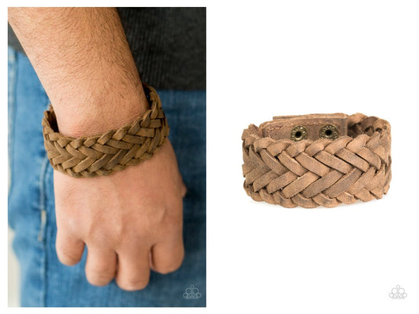 Pirate Port - Brown Bracelet