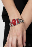 A Touch of Tiki - Red Bracelet