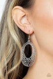 The HOLE Nine Yards - Silver Earring