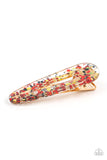 Wish Upon a Sequin - Red Hair Clip