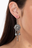 Dreamcatcher Delight - White Earring