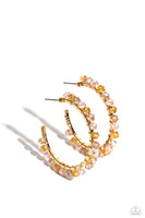 Halo Hustle - Pink Hoop Earring