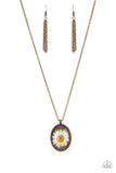 Prairie Passion - Brass Necklace