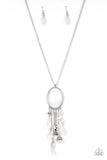 Whimsical Wishes - White Necklace