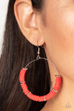 Loudly Layered - Red Earring