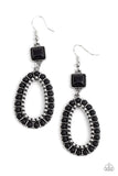 Napa Valley Luxe - Black Earring