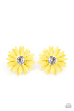 Sunshiny DAIS-y - Yellow Post Earring