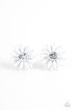 Sunshiny DAIS-y - White Post Earring