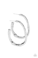 WARPED Speed - Silver Hoop Earring