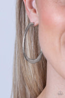 WARPED Speed - Silver Hoop Earring