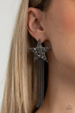 Superstar Solo - Black Post Earring