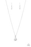 Flower Patch Fabulous - White Necklace