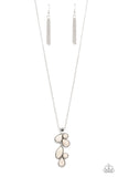 Wild Bunch Flair - White Necklace