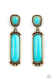 Southern Charm - Brass Post Earring