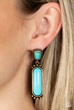 Southern Charm - Brass Post Earring