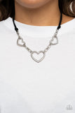 Fashionable Flirt - Black Necklace