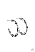 Eco Express - Silver Hoop Earring