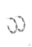 Eco Express - Silver Hoop Earring