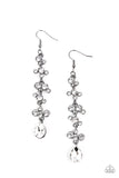 Wedding Day Dazzle - Black Earring
