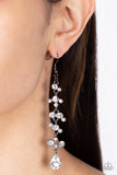 Wedding Day Dazzle - Black Earring