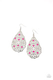 Delightfully Daisy - Pink Earring