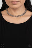 Cause a Commotion - Silver Choker