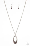 Dip Into Dazzle - Purple Necklace