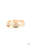Confidently Curvaceous - Gold Bracelet