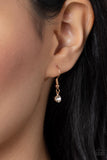 TEAR-rifically Twinkling - Gold Necklace
