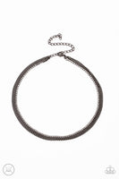 Glitzy Gusto - Black Choker