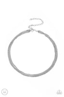 Glitzy Gusto - White Choker