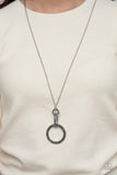 Radiant Ringleader - Silver Necklace
